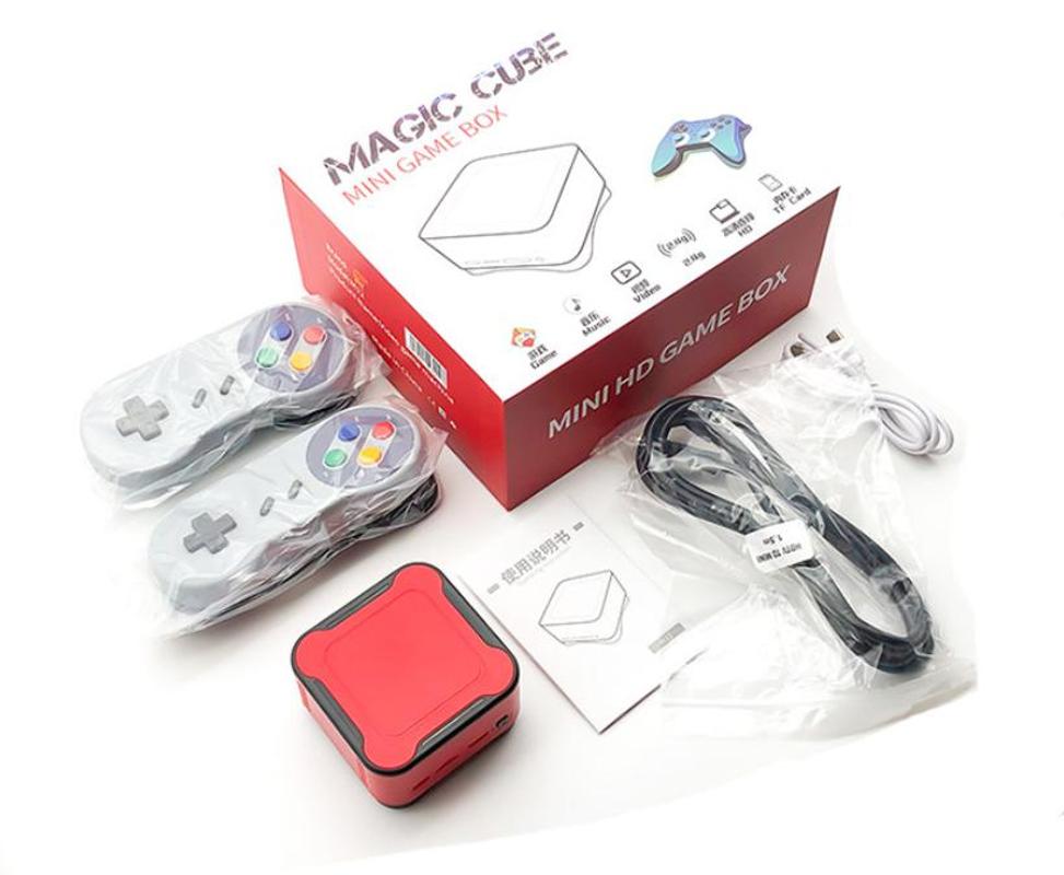 

New Super MINI Game Box Support TV with Double Gamepad Home Speaker Game Console For PS1 GBA NEOGEO FC