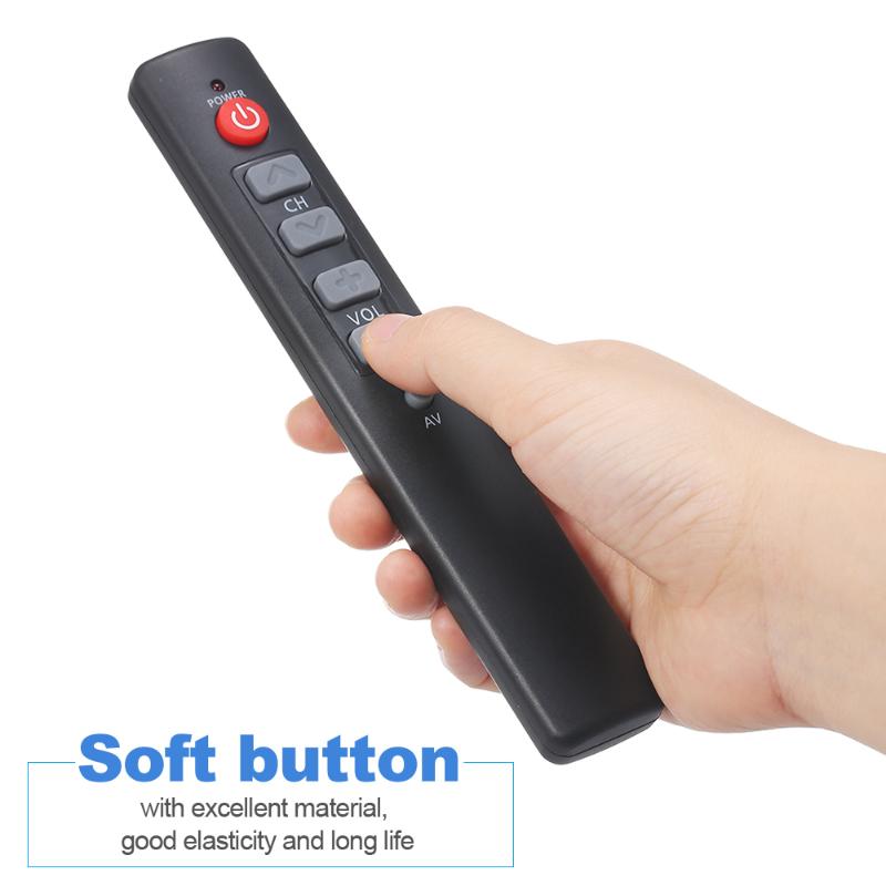 

6 Key IR Remote TV Controller Universal Control Remote IR Learning Rmote Controller for TV, DVD, VCR, SAT, CBL, VCD
