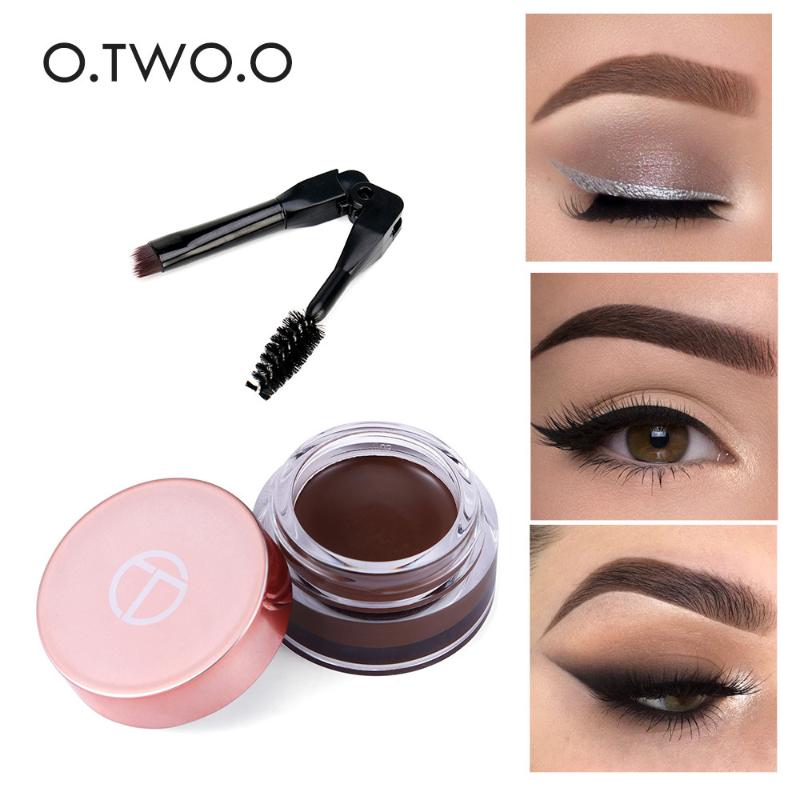 

O. Two. O Non-Marking Eyebrow Gel Waterproof and Sweatproof Natural Not Makeup Removing Eyebrows Color Thrush 9990, As pic