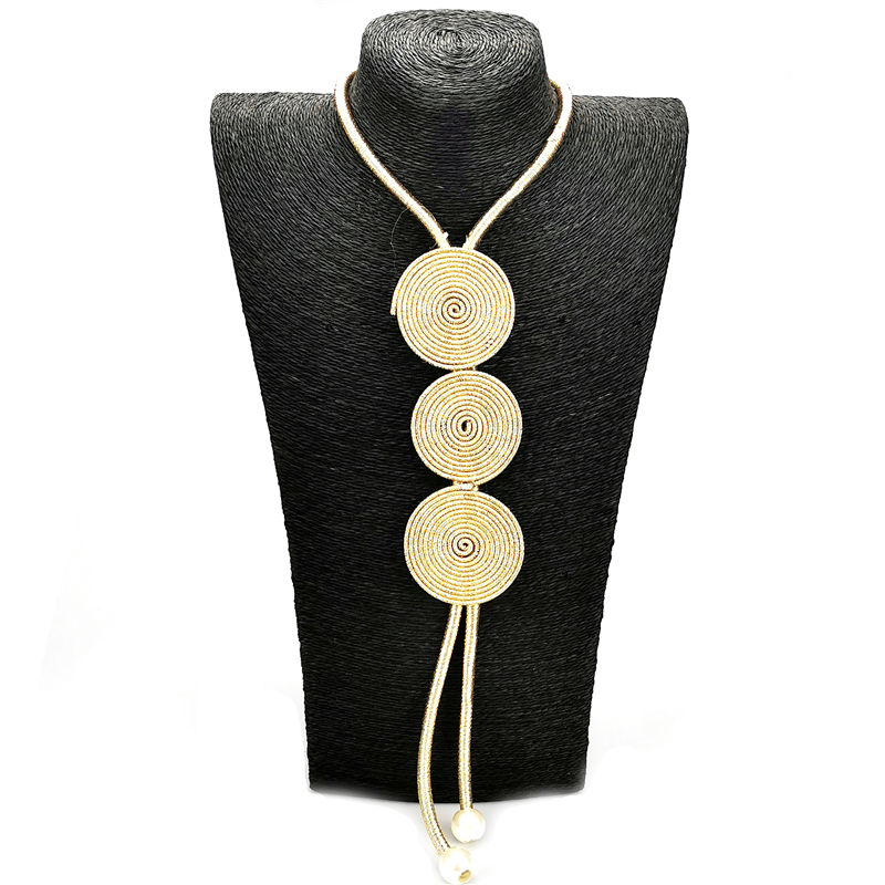 

UKEBAY New Luxury Gold Jewelry Women Pendant Necklace Handmade Gifts Necklaces 4 Colors Jewelry For Wedding Party Gift Female