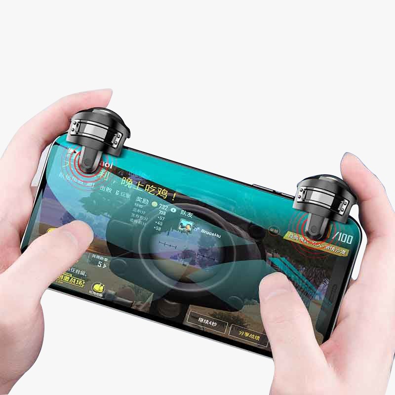 

Moible Controller Gamepad Free Fire L1 R1 Triggers Mobile Game Pad Grip L1R1 Joystick for Android Phone