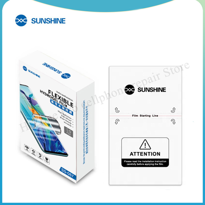 

SUNSHINE SS-057 SS-057A BFlexible hydraulic film for mobile phones Screen Front Film Cut For SS-890C Auto Cutting Machine