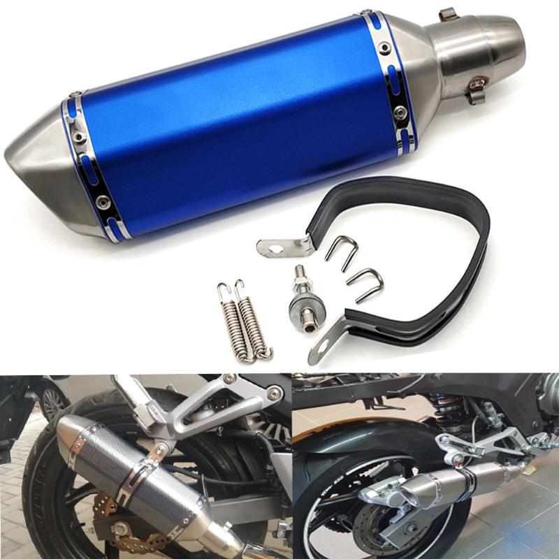 

For ZXR400 ZZR600 ZX10R ZX12R ZX6R ZX14R Z1000SX Motorcycle exhaust pipe Exhaust Modify Motocross Muffler 51mm
