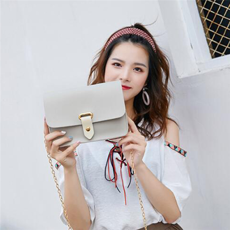 

Small Women's Bags PU Leather Messenger Bag Clutch Bags Designer Mini Shoulder Bag Women Handbag Hot Sale Bolso Mujer Purse, Gray