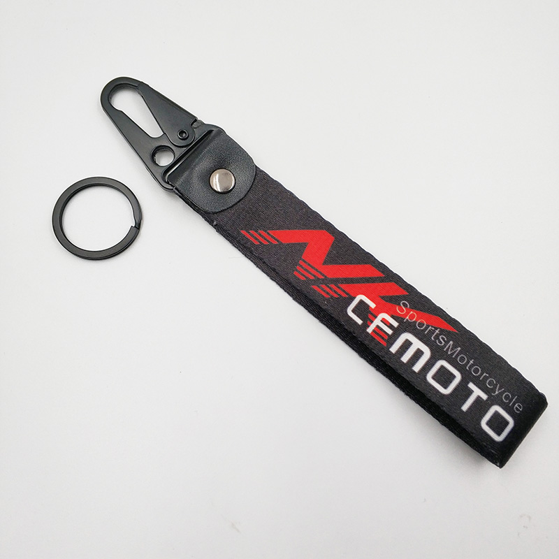 

Motorcycle Car Key Ring Ribbon Hanging Buckle Metal Buckle for 250 460 600 Personality Cool Practical Ornaments