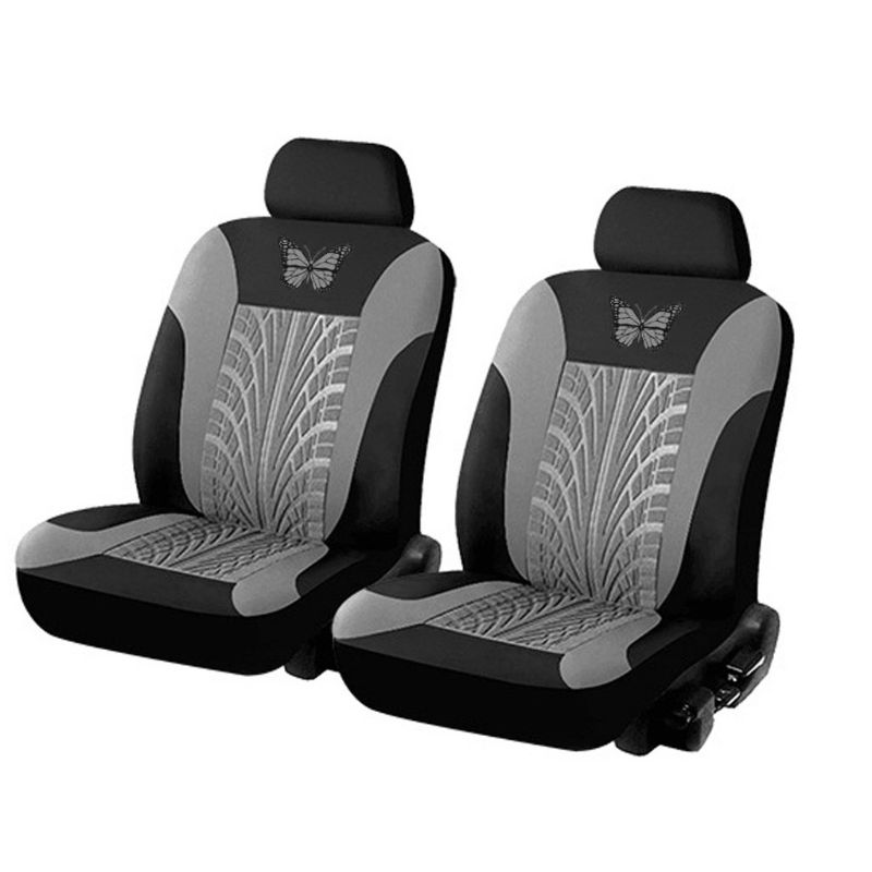 

4pcs/set Car Universal Seat Covers Set Butterfly Pattern Auto Seat Protector 124B