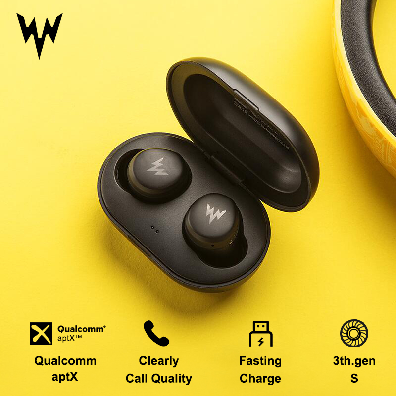

Whizzer Wireless Earphone C3 Bluetooth 5.0 Headset Mini Sport Ipx5 Waterproof Headset Support for aptX ACC and MIC chips