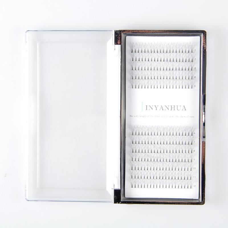 

Hot sale 3D Natural long eyelash extension 10 pieces 0.10mm J/B/C/D 8-14cm Imitation Water Mane Grafting Eyelashes