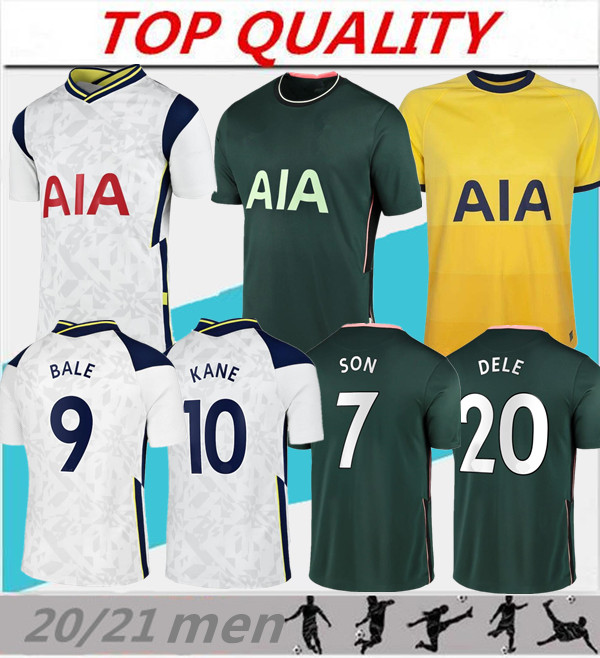 

20/21 SON BALE soccer jersey camisa de futebol Voetbalshirt 2020 2021 LUCAS camiseta de fútbol maillot de foot DELE football shirt, 20/21 third