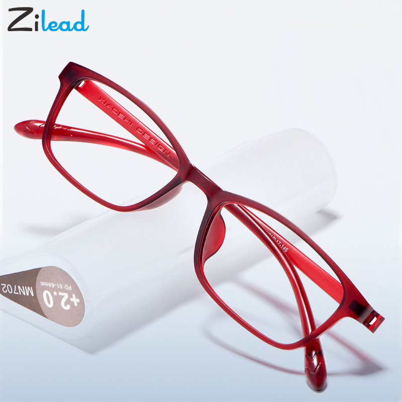 

Zilead TR90 Anti Blue Light Glasses Men High Quality Reading Glasses Eyewear Computer Presbyopic Gaming Eyeglasses For Women