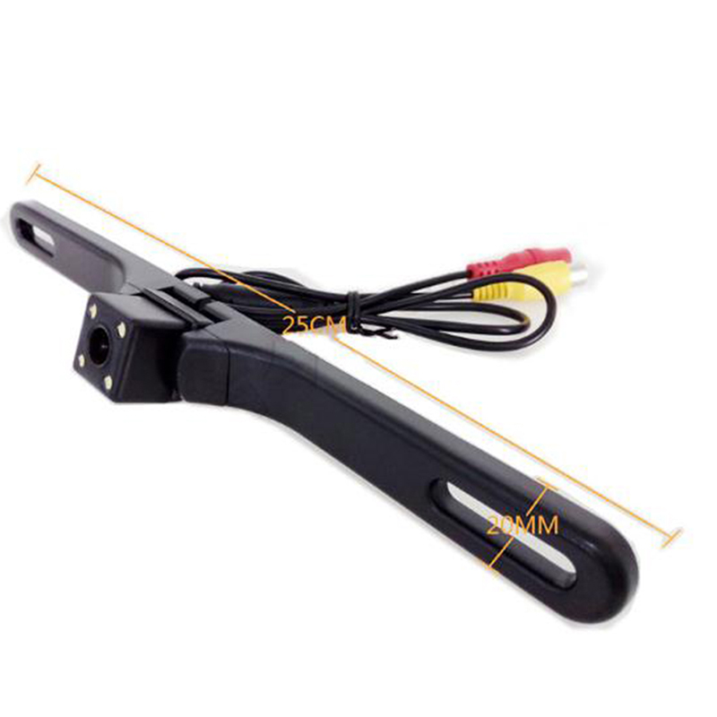 

1PCS Car Rear View Reverse Backup Parking Camera License Plate Night Vision 80 CMOS