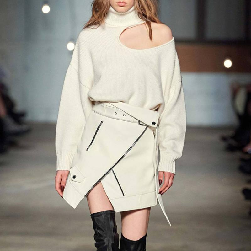 

KATELOVE Knit Sweater Women Female Casual Long Sleeve Knitted Sweaters Femme Autumn Winter Sweater Warm Clothes, As shown