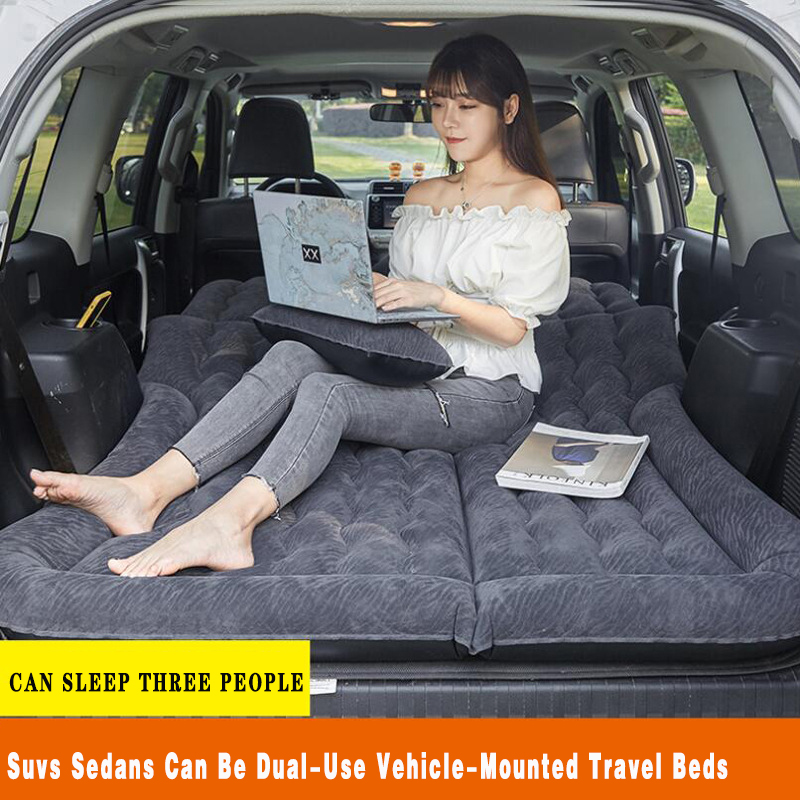 

Car Travel Bed Dual Purpose Inflatable Bed SUV Off-Road Three-Compartment Sedan General Purpose Inflatable Car Travel