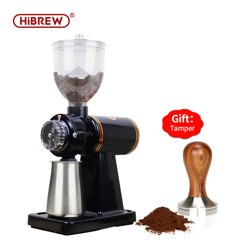 

HiBRWE household electric coffee grinder mill espresso bean crush maker