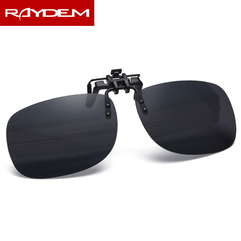 

Raydem 2020 New Hot sale Square Polarized Sunglasses Men Rimless Clip Sun Glasses Women Resin Lenses Mirror Rectangle Eyeglasses