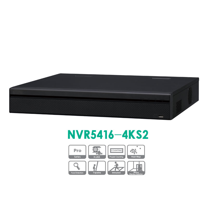 

16Channel 1.5U 4K&H.265 Pro Network Video Recorder With 4SATA Ports