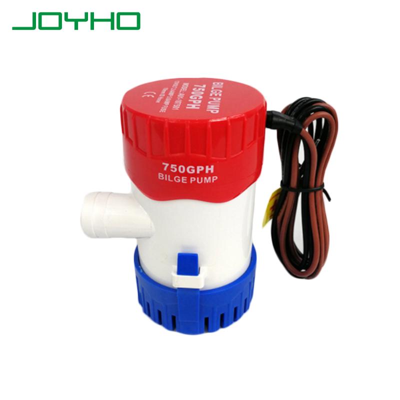 

Bilge Pump 12V/24V DC 750GPH High Mac Flow Submersible used in garden seaplane motor home house solar - JOYHO