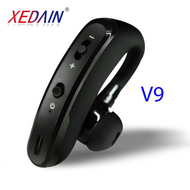 

V9 Car Handsfree Wireless Bluetooth Headphones Noise Reduce Business Headset With Mic Sport Auriculares For ISO