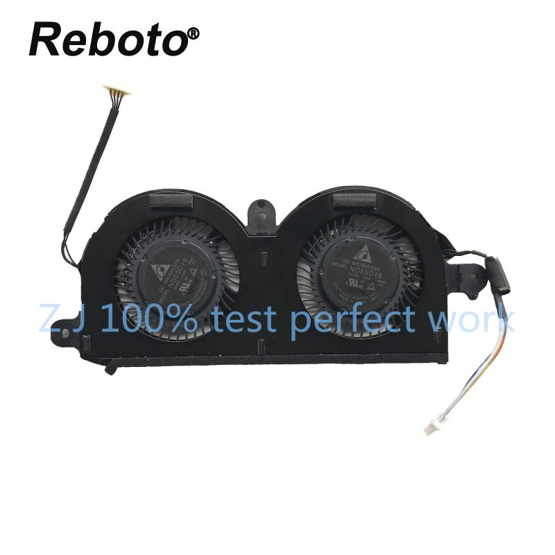 

For XPS 13 9370 Laptop CPU Cooling Fan ND55C19 DC05V 0.40A -16M01 4PIN CN-0980WH 0980WH 980WH 100% Tested Fast Ship