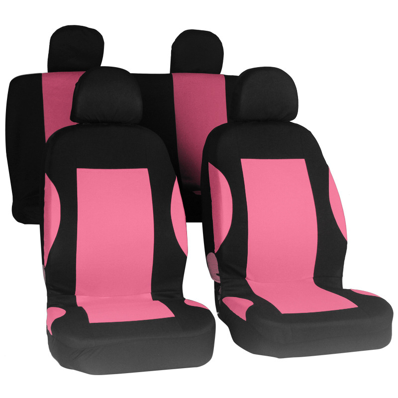 

KBKMCY Four Seasons Universal Seat Covers Fit Most Cars Covers for Kia Rio 3 Spectra Soul 2011G Front Rear Car Seats Protector