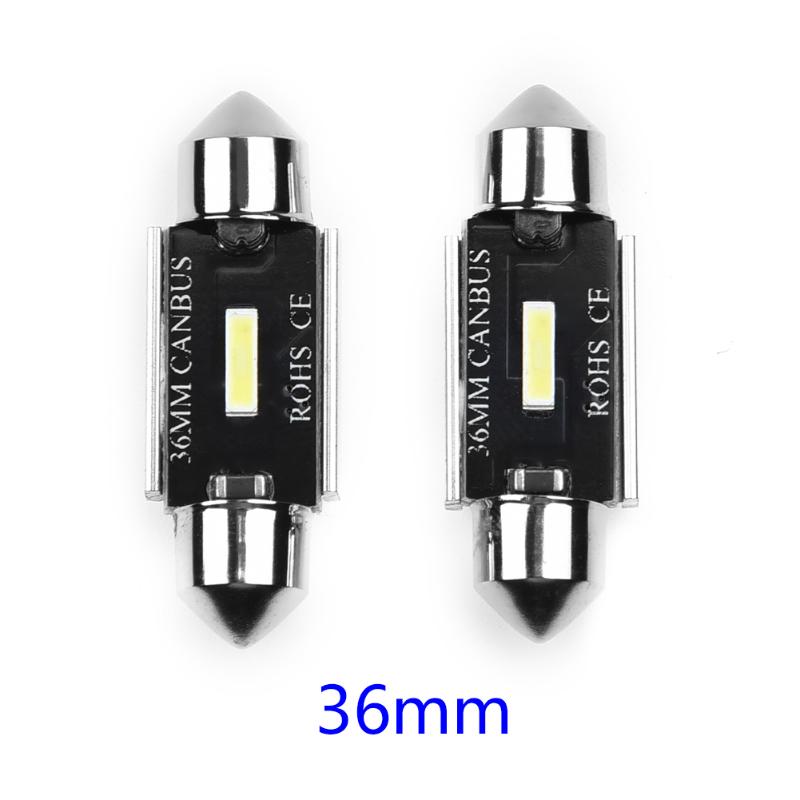 

DC 12V Reading Light CSP Chip 1860 White 6000K 600LM 2pcs Super clear License Plate, As pic