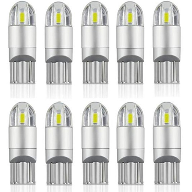 

T10 LED Bulb Light Interior Light 194 168 W5W Colorful Car LED Bulb License Plate Ceiling Dome Daytime Running, As pic