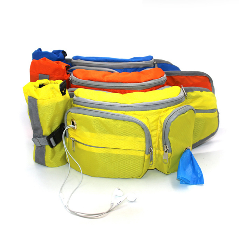 

Pet training pockets out traction suit outdoor dog training bag pockets pet multi-function backpack
