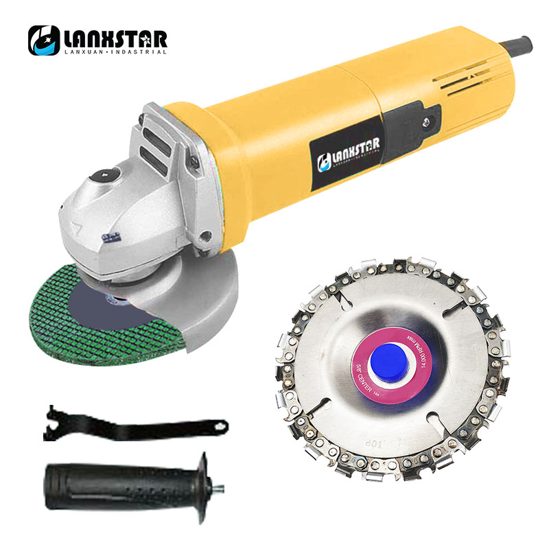 

Multi-Function Speed Angle Grinder Small Household Hand Grinding Wheel Cutting Grinding Electric Tool Polishing Machine