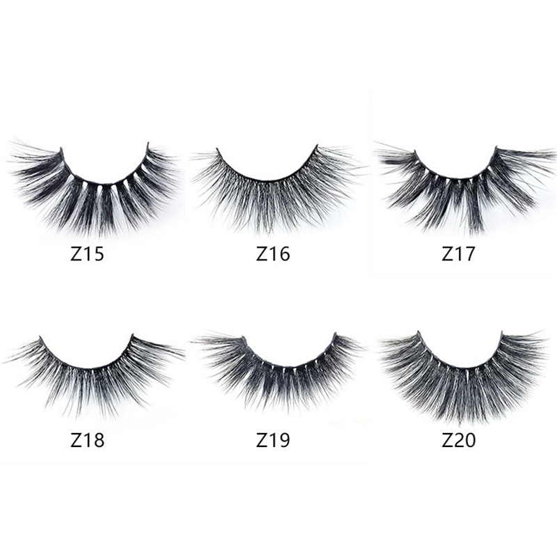 

Fake Lashes 3D Mink Eyelashes Volume Fluffy False Eyelash Extensions Thick Eye Lashes Makeup Mink Makeup Tools