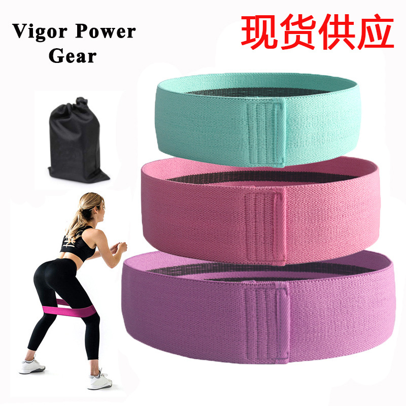 

Yoga belt tension boo circle the squat hip circle suit elastic practice hip resistance bands with cable machine, Red