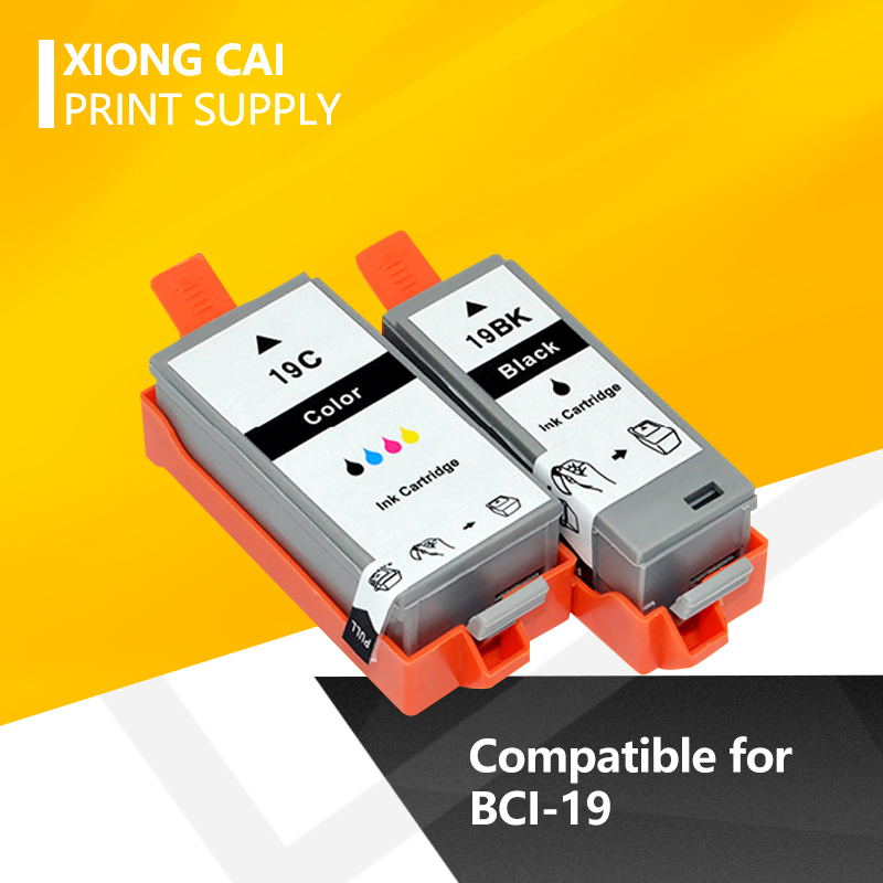 

Compatible Ink Cartridges For canon BCI 19 BCI-19 BCI19 For Canon Pixus mini260 360 iP100 printers ink cartridge