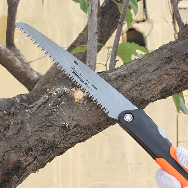 

6" 8" 10" Folding Cutting Hand Folding Mini Saw with TPR Handle Collapsible Saw for Wood Garden Hand Tree Trimming Tools