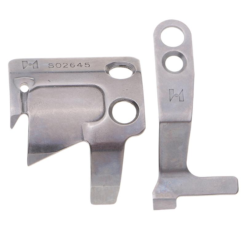 

2 Pieces Fixed & Moveble Knife S02637-001 S02645-001 for Industrial Sewing Machines