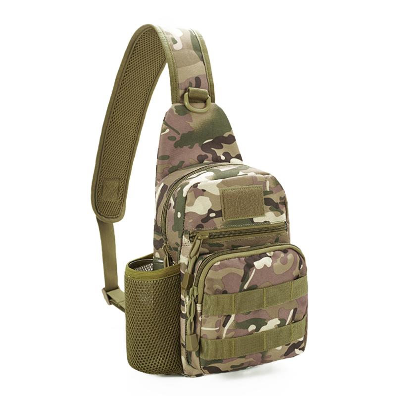 

Outdoor Men Women Chest Bag Camouflage Sport Bag Large Capacity Hiking Cycling Outdoor Pack Shoulder Bagpack, Style 6
