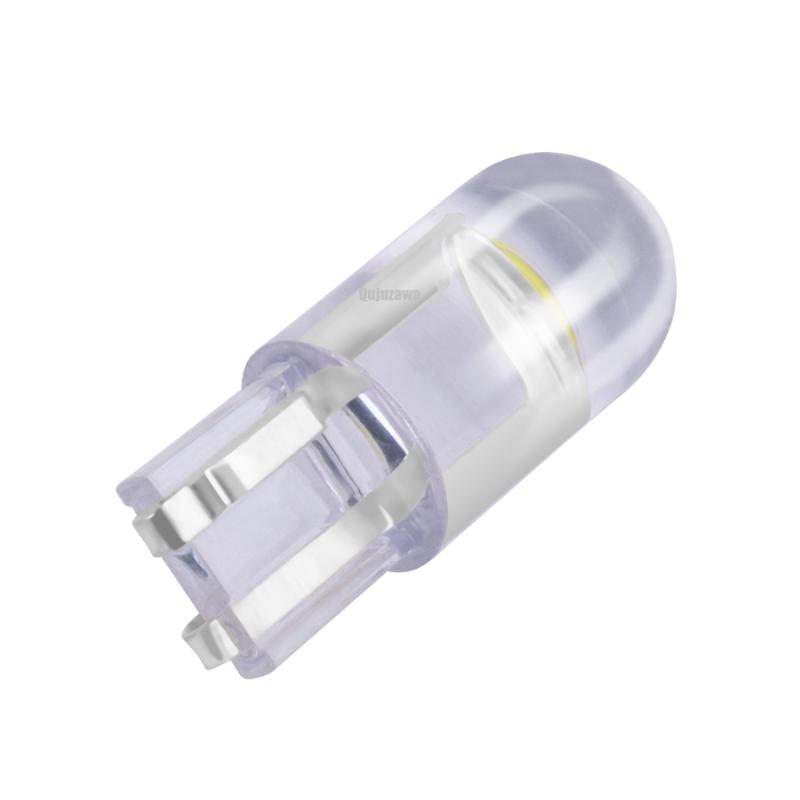 

1PCS T10 W5W WY5W COB LED Car Wedge Parking Light Turn Side Bulbs Instrument Lamp Auto License Plate Light White Red Yellow Blue, As pic