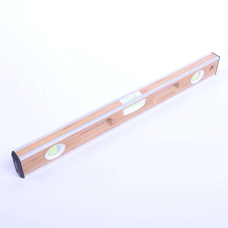 

Rlevel level ruler household multi functional 40cm level instrument measuring horizontal tool level bubble bambooo aluminum edge with top vi