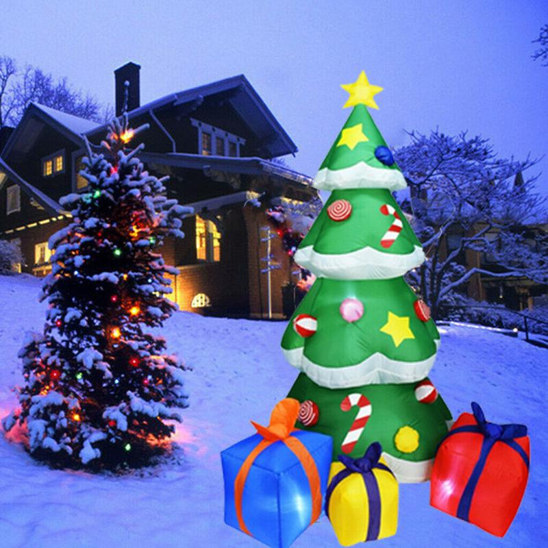 

LED Lilluminated Christmas Tree Inflatable Model Lawn Yard Outdoor Xmas Decoration LKS99