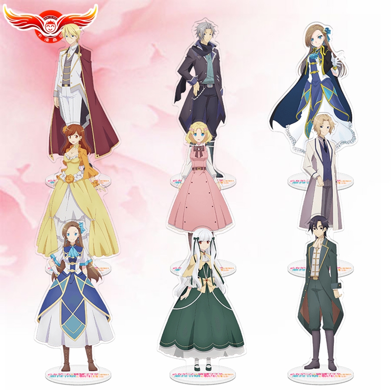 

Anime My Next Life as a Villainess: All Routes Lead to Doom! Katarina Cosplay Stand Figure Model plate Acrylic Desk Decor