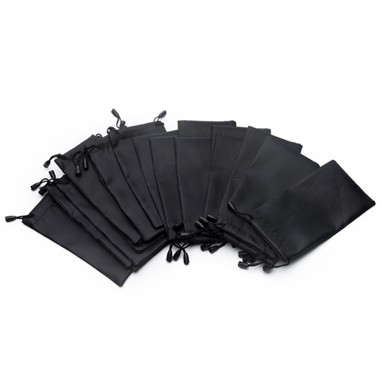 

Black Glasses Bag Super Fiber Glasses Cloth Bag Glasses Storage BagS And Sunglasses BagS Dust Bag For Adult And Child Sunglasses wholesale