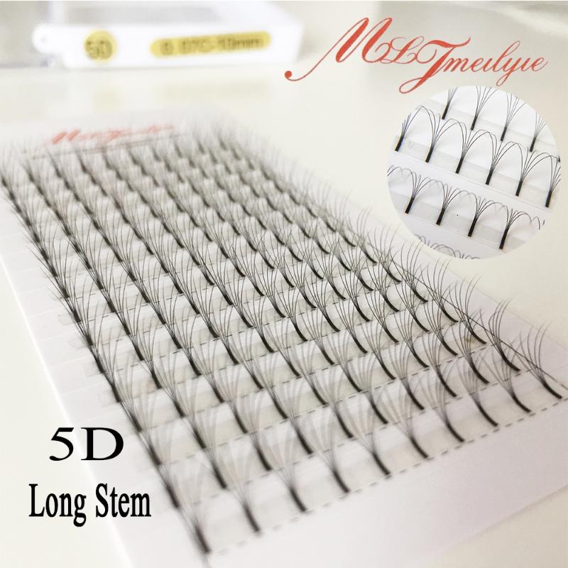 

MLJmeilijie 16 lines Premade Volume Lashes long stem eyelash extensions 2D 3D 4D 5D 6D Pre made fans