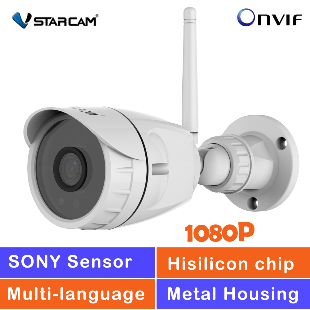 

C17S WIFI IP Camera 1080P Wireless P2P CCTV Bullet Security Outdoor Camera Onvif IP66 Waterproof Night Vision Monitor