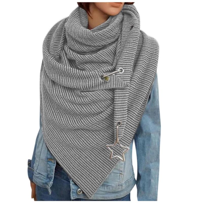 

2020 spring winter Women Solid Scarf Fashion Retro Female Multi-Purpose Shawl Scarf knitted Men Women universal Hot Sale