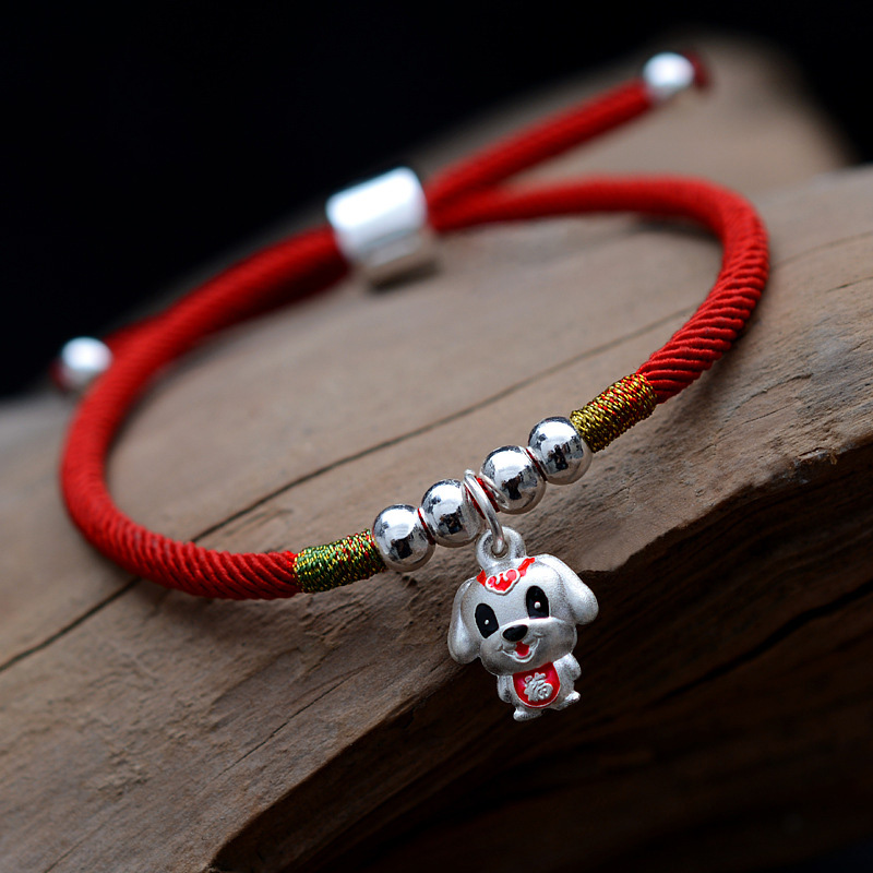 

Fashion new product woven red hand rope this year new ladies bracelet hot sale