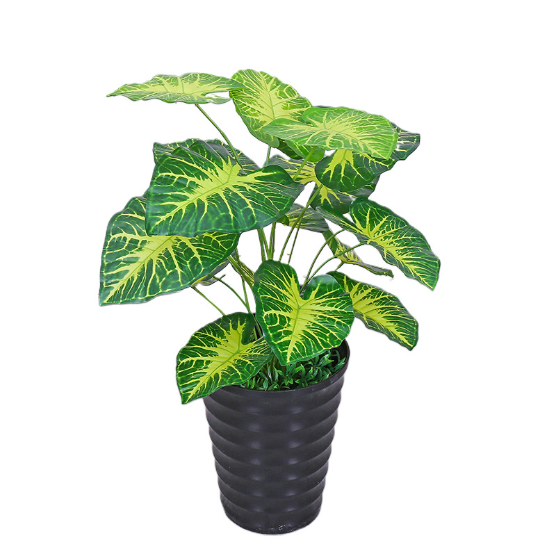 

Plastic Artificial Plants For home Decor, Faux Plants Large Artificial Grass Jungle Party Supplies Greenery Garden Decoration, Style 1 no pot