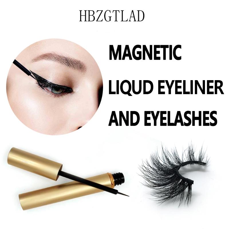 

2020 New Hot Magnetic Liquid Eyeliner & Magnetic False Eyelashes Set Waterproof Long Lasting Eyeliner False Eyelashes