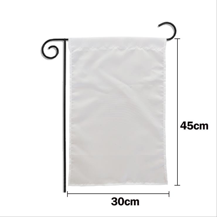 

Blank Garden Flag Sublimation American Garden Flags Polyester Yard Hanging Flag Decorative Banners Blank Banners Size About 30*45cm BT422