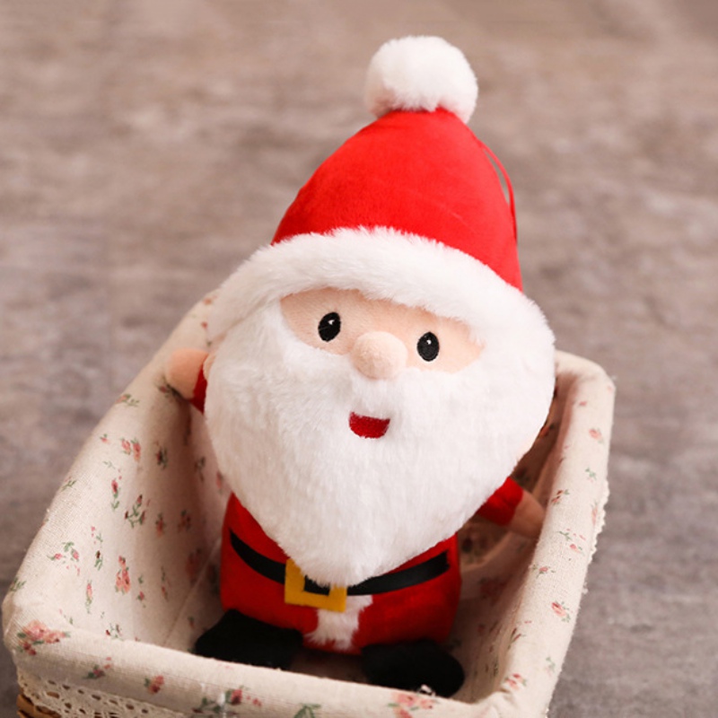 

2020 Merry Christmas Ornaments Christmas Tree Hanging Pendants Cute Santa Doll Ornament Crafts Holiday Home Party Decor