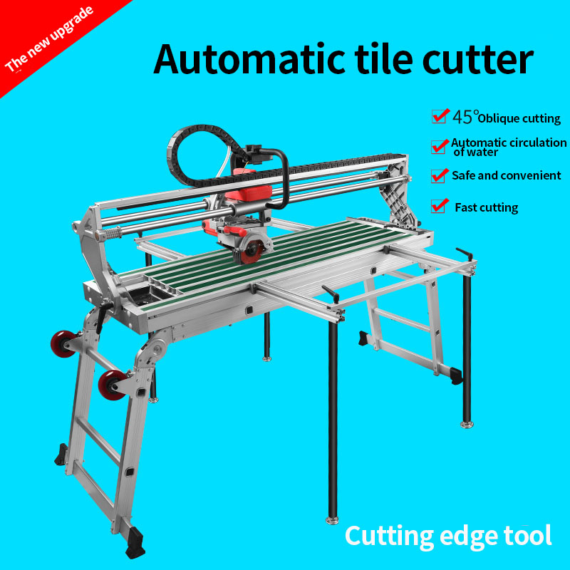 

Automatic electric table ceramic tile cutting machine grooving multi-function stone water knife 45 degrees chamfering edge saw
