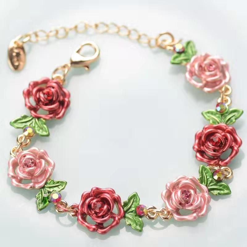 

Cloisonne ladies bracelet bracelet accessories retro alloy ethnic style jewelry exaggerated