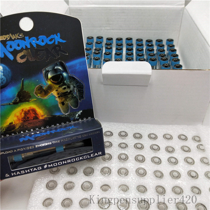 

Moonrock clear press cartridges open Vape G5 Cartridges Ceramic Coil Thick Oil Atomizer Blue Moon Rock 510 Vaporizer Stickers vape pen